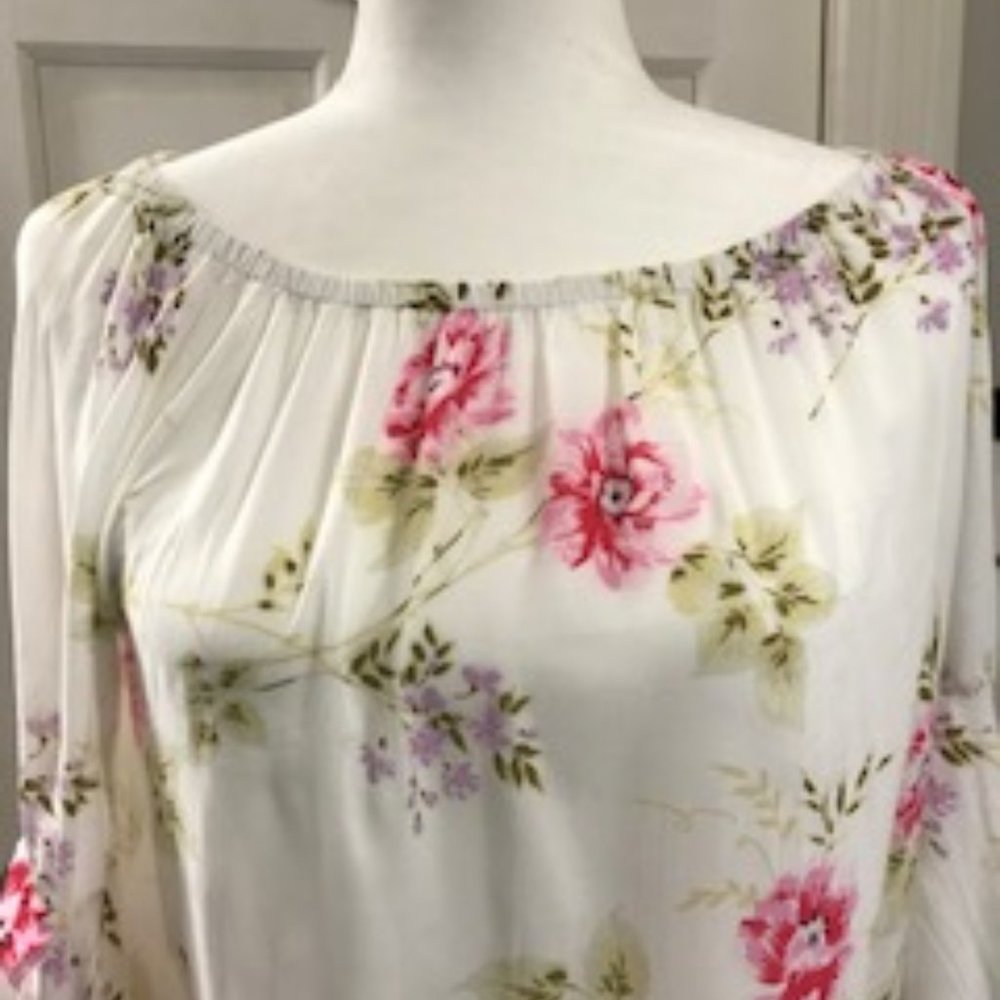 Fever floral off shoulder blouse